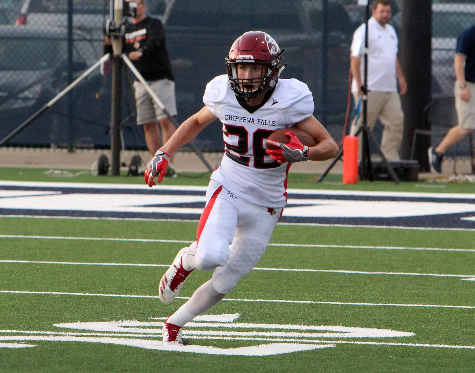 Chi-Hi football at Menomonie 8-31-18